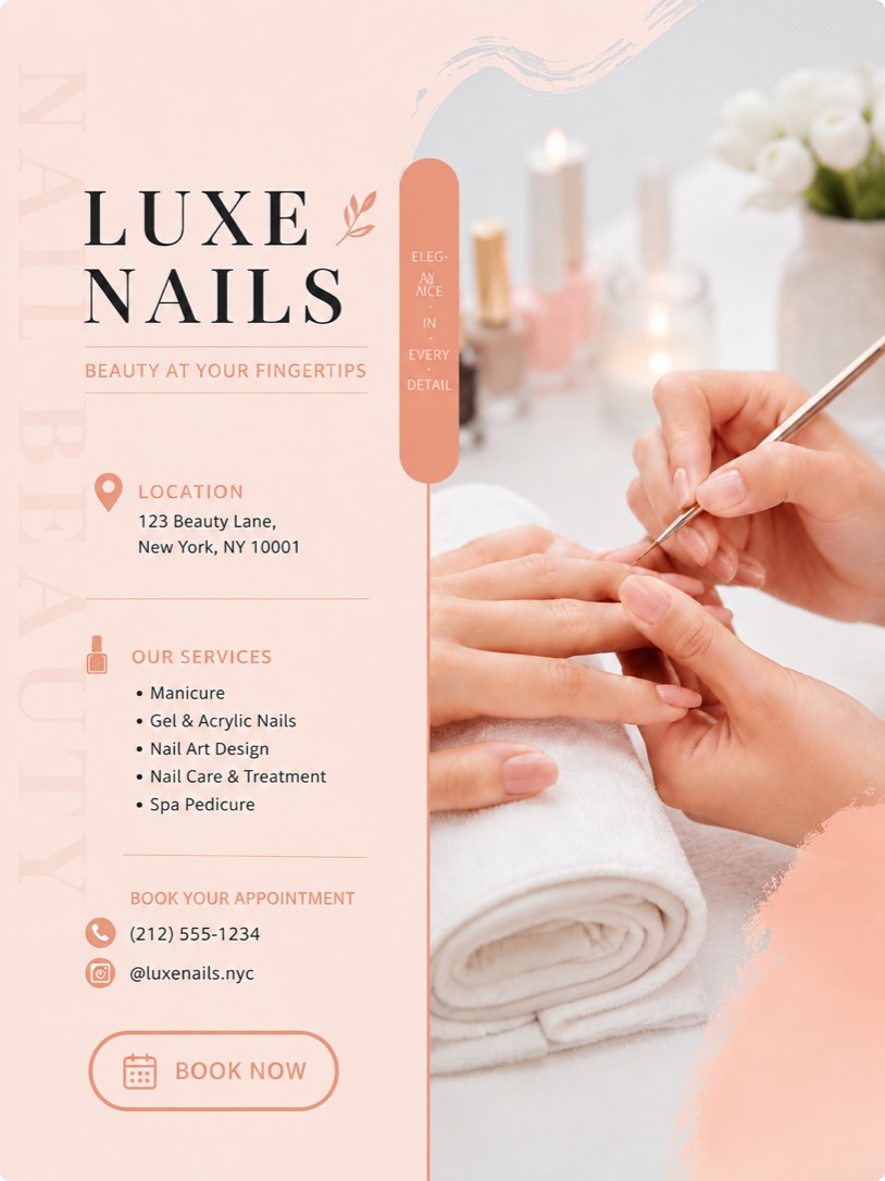 Manicure Card preview