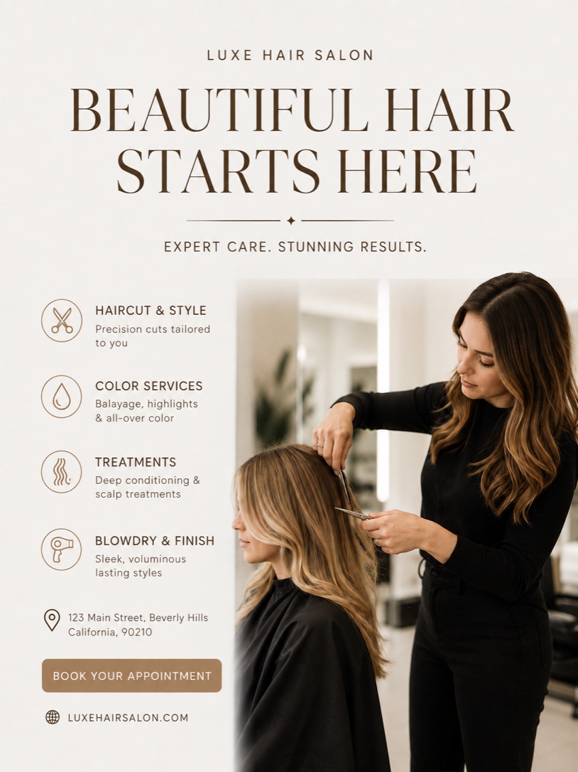 Salon Studio Card preview